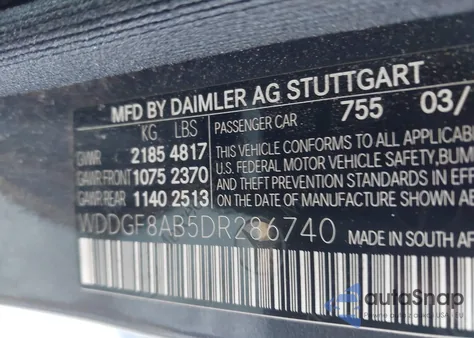 2013 Mercedes-Benz C 300 Luxury 4Matic/Sport 4Matic from USA, damaged, VIN WDDGF8AB5DR286740